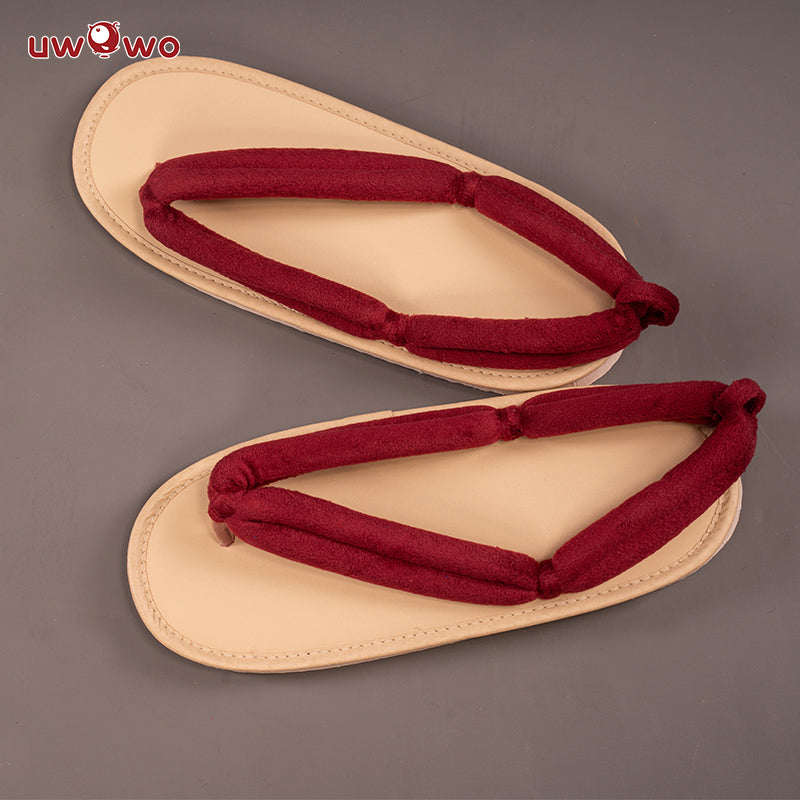 Uwowo Anime Shoes Kamado Tanjiro/Agatsuma Zenitsu/Tomioka Giyuu/Kochou Shinobu/Hashibira Inosuke /Nezuko Cosplay Clogs