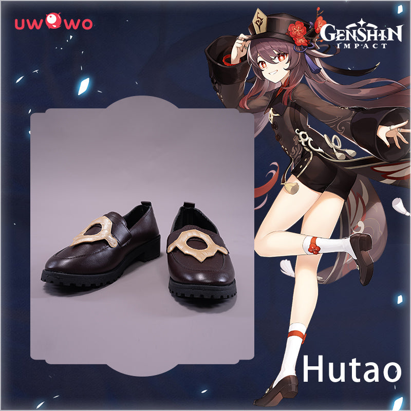 Uwowo Game Genshin Impact Hu Tao Fragrance in Thaw Hutao Cosplay Shoes