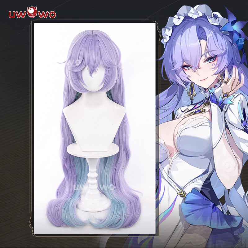 【Pre-sale】Uwowo Wuthering Waves Cantarella Jellyfish Cosplay  Wig Long Light Purple Hair