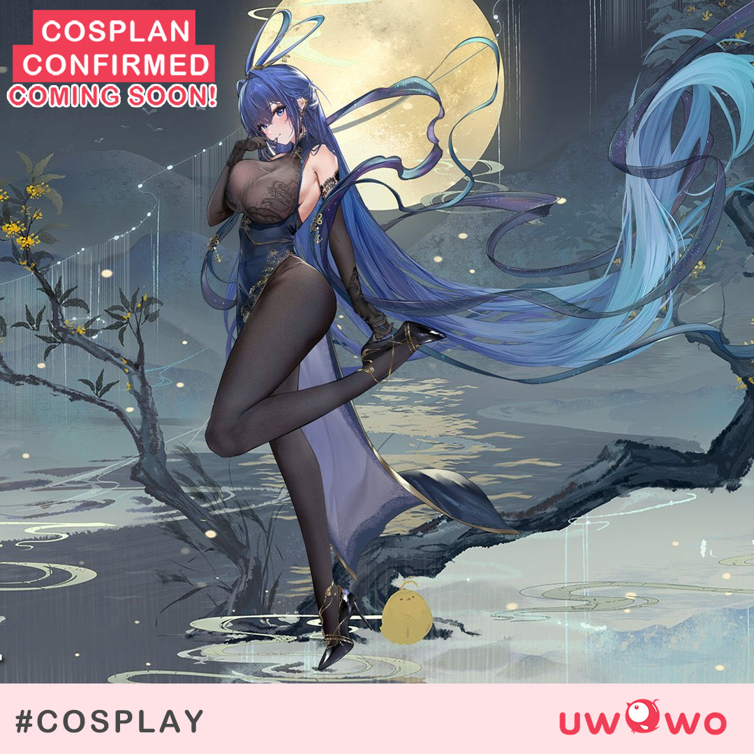 【Confirmed】Uwowo Azur Lane New Jersey Dancing in the Moonlight Gown Boudoir Cosplay Costume
