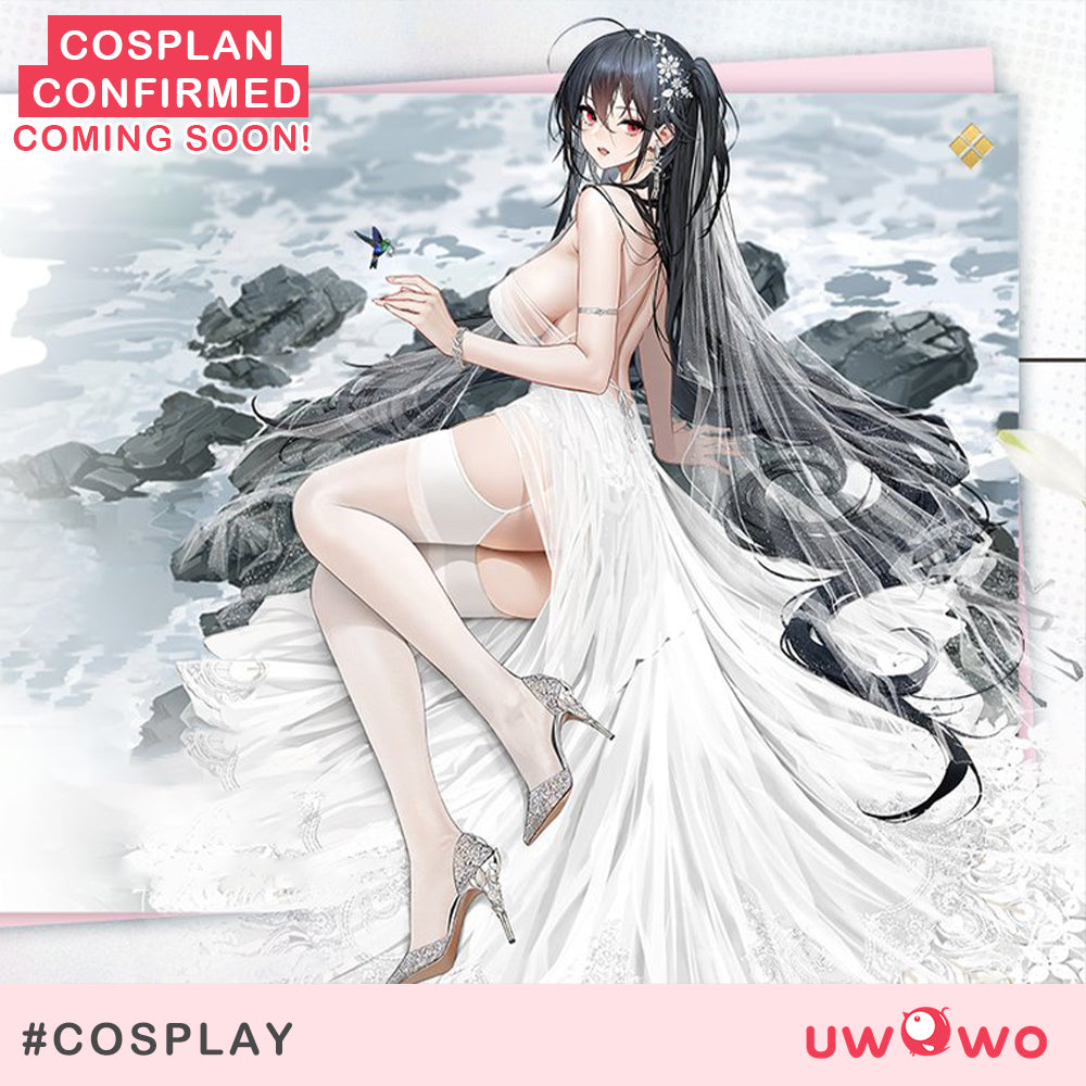 【Confirmed】Uwowo Azur Lane Taihou Oath Wedding Dress Cosplay Costume