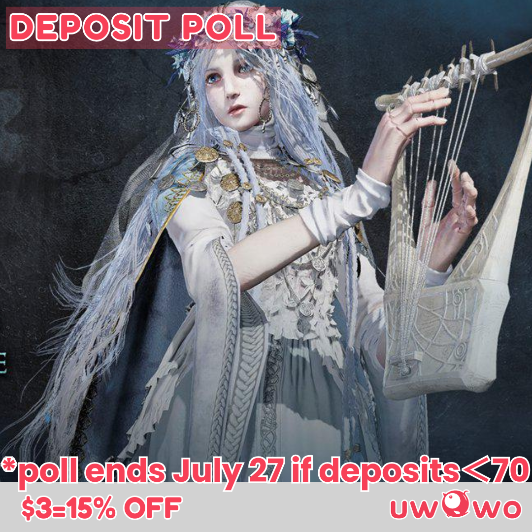 Uwowo Deposit Poll - Game Elden Ring Nightreign Revenant Cosplay Costume