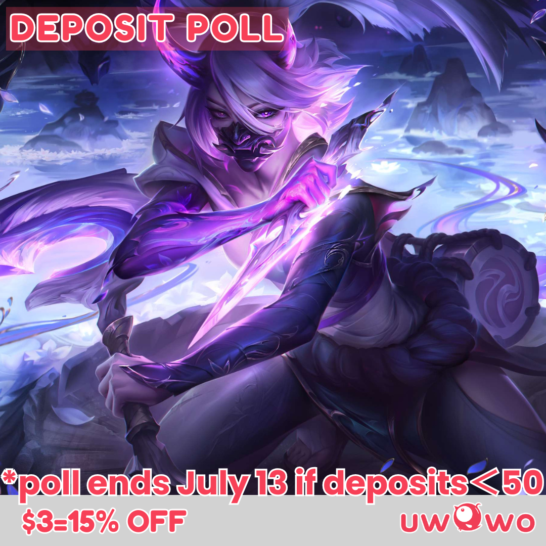 Uwowo Deposit Poll - League of Legends/LOL: Spirit Blossom Akali Cosplay Costume