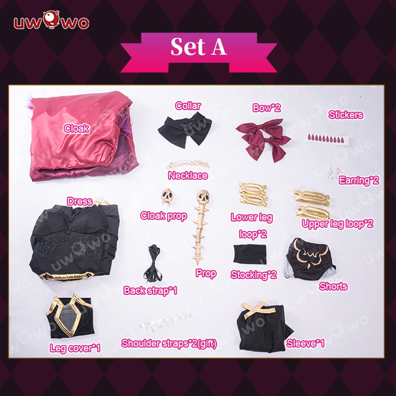 Uwowo Game Fate/Grand Order FGO Lancer Ereshkigal Stage 1 Cosplay Costume