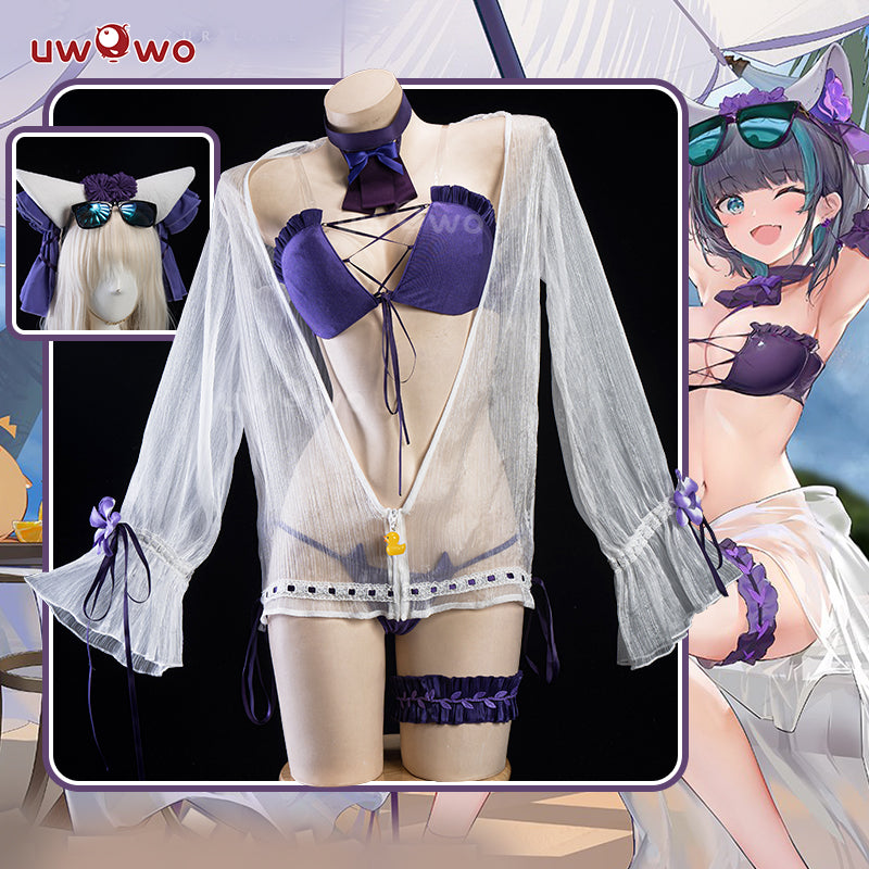 INSTOCK-Uwowo Azur Lane Cheshire Swimsuit Summer Cosplay Costume