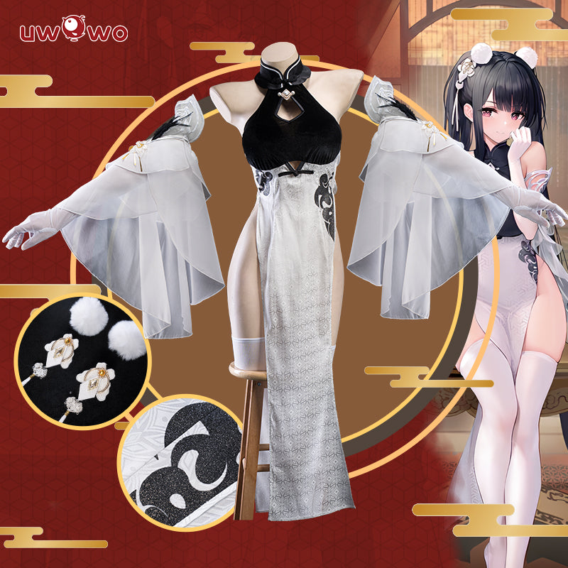 Uwowo Azur Lane KMS Peter Strasser Cheongsam Cosplay Costume