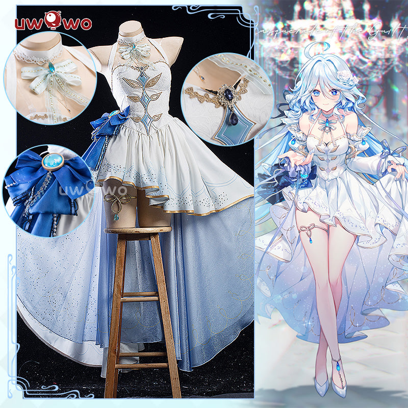 [Last Batch] 【IN Stock】Uwowo Genshin Impact Fanart Furina Focalors Gown Dress Cosplay Costume