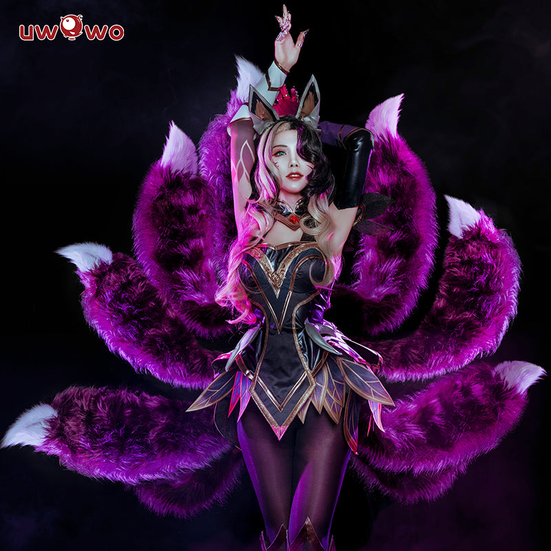 【In Stock】Uwowo Game League of Legends Coven Ahri Halloween Cosplay Costume