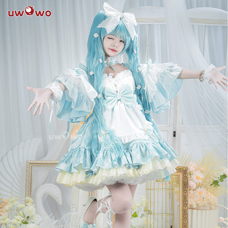 [Last Batch]【In Stock】Uwowo V Singer Rakuten Collab Happy 16th Birthday Cosplay Costume
