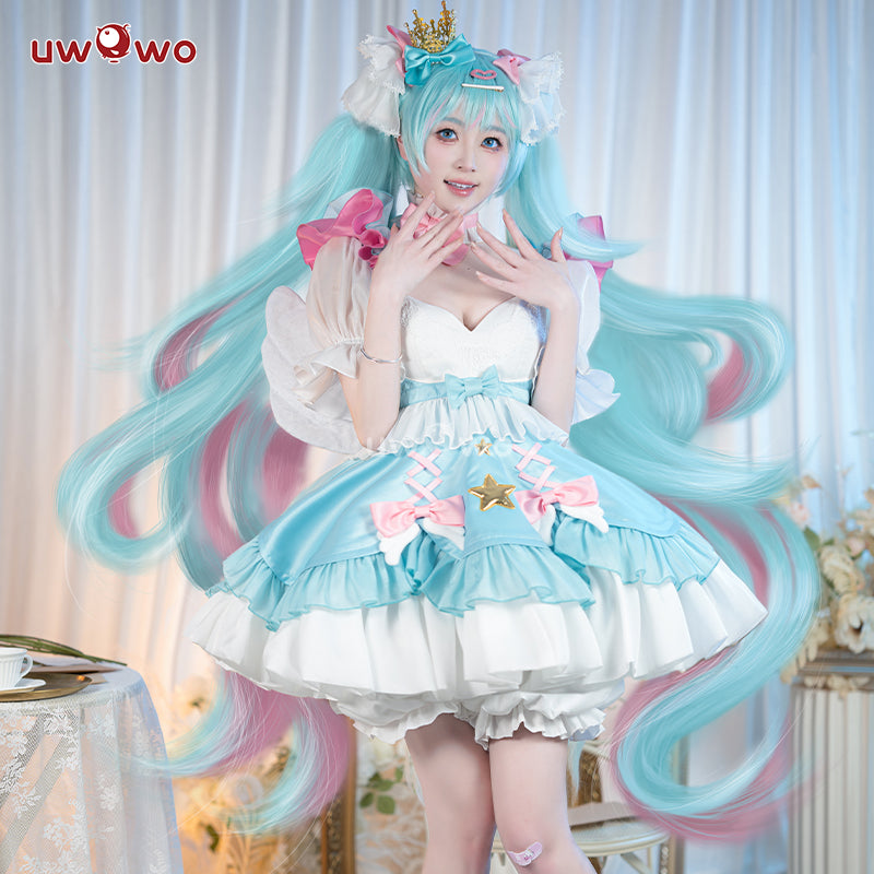[Last Batch]【In Stock】Uwowo V Singer Yumekawa Princess Ver Cosplay Costume