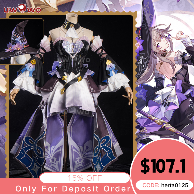 [Last Batch] 【In Stock】Uwowo Honkai Star Rail The Herta Witch Cosplay Costume