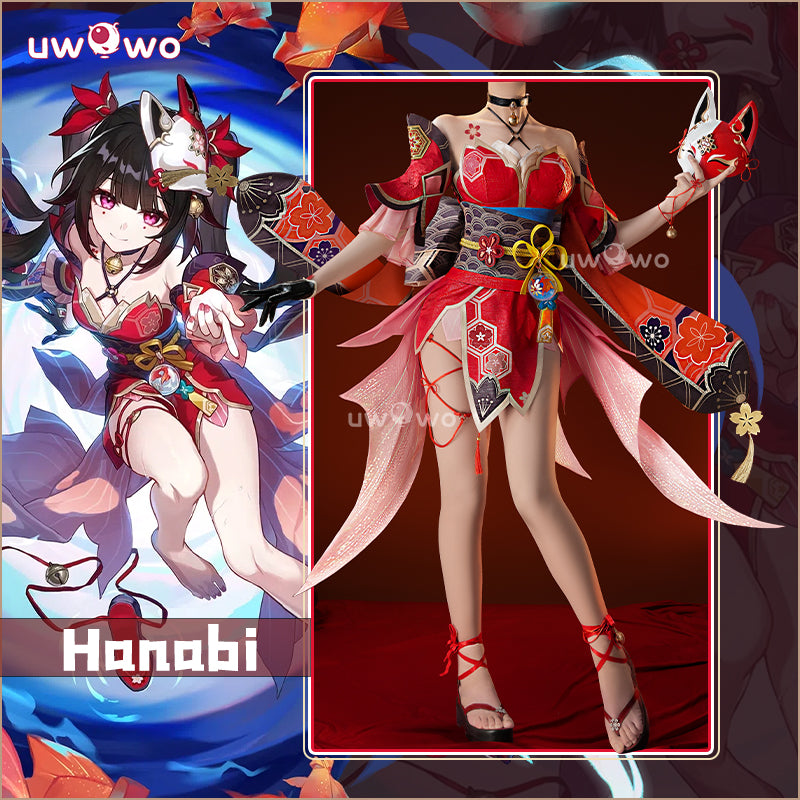 [Last Batch]Uwowo Collab Series: Plus Size Game Honkai: Star Rail Sparkle Hanabi Cosplay Costume