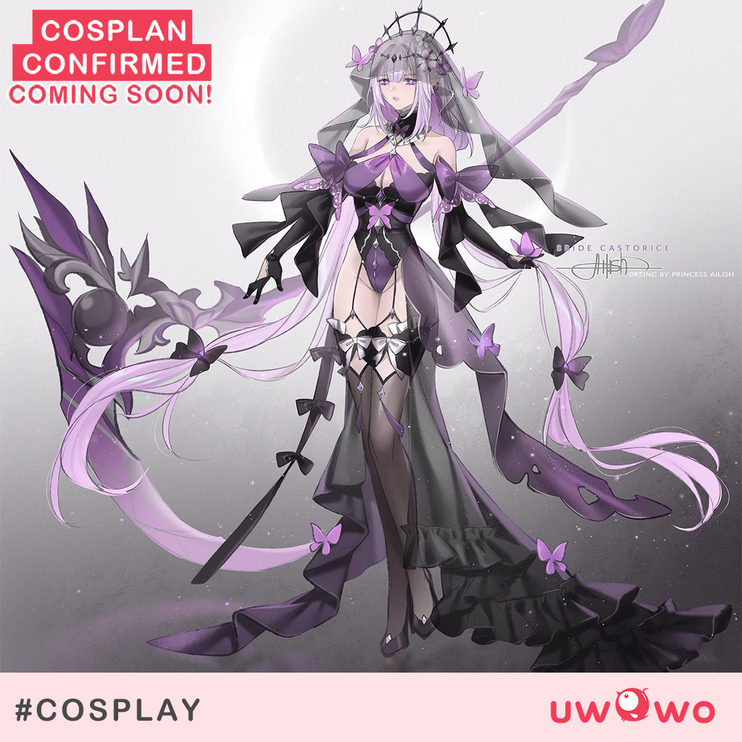 Uwowo Deposit Poll -Confirmed Honkai: Star Rail Castorice Bride Fanart Cosplay Costume