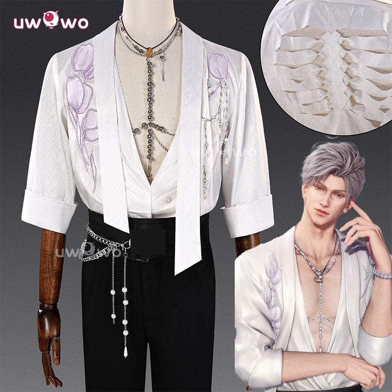 Uwowo Collab Series: Love and Deepspace Sylus Valleydream Bloom Spring Flowers Cosplay Costume M-3XL