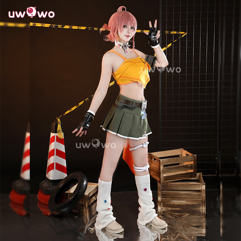 Uwowo Collab Series: Game Overwatch 2 x LE SSERAFIM Fearless Mercy Cosplay Costume XS-XXL