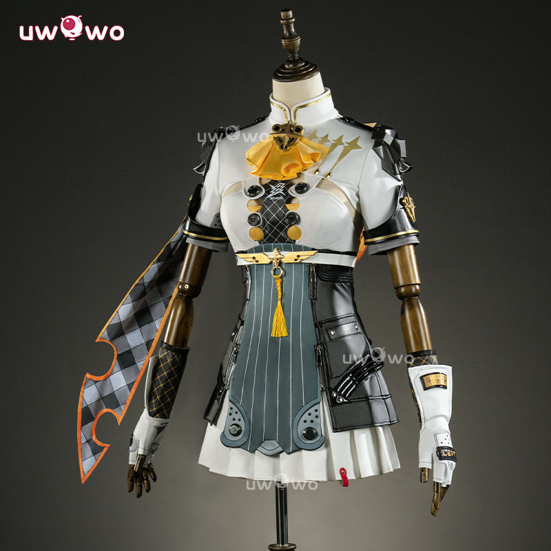 Uwowo Collab Series: Game Zenless Zone Zero Anby Soldier 0 Silver Squad Cosplay Costume