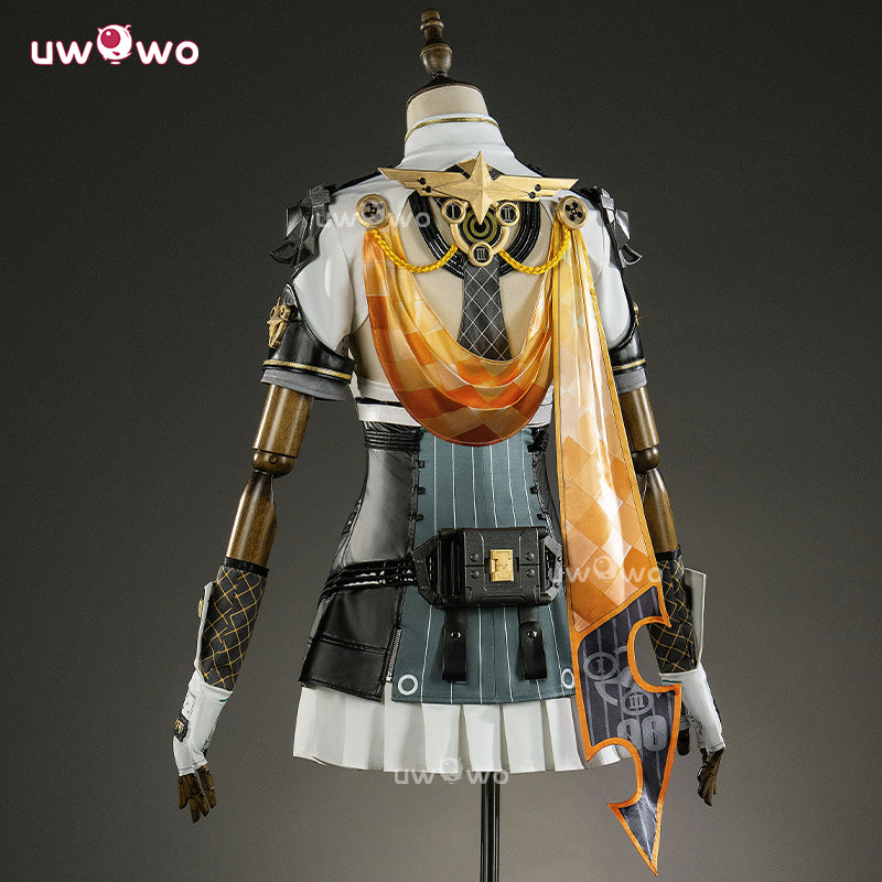 Uwowo Collab Series: Game Zenless Zone Zero Anby Soldier 0 Silver Squad Cosplay Costume