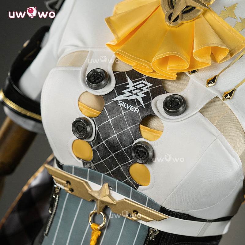 Uwowo Collab Series: Game Zenless Zone Zero Anby Soldier 0 Silver Squad Cosplay Costume
