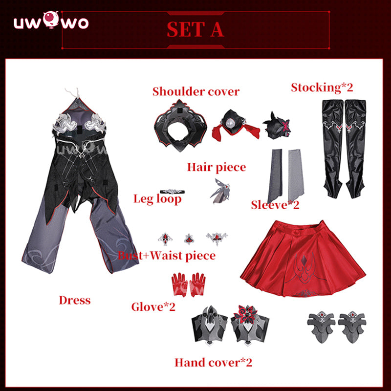 Uwowo Collab Series: Honkai Impact3 Seele Starchasm Nyx Battlesuit Cosplay Costume