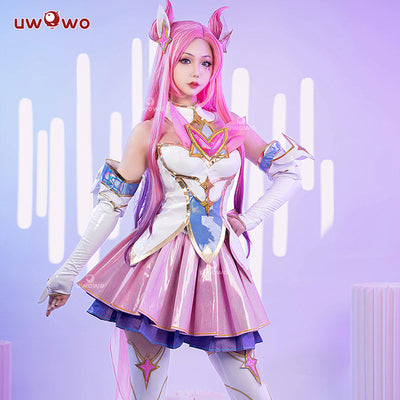 【In Stock】Uwowo League of Legends/LOL Costume Star Guardian Kai'Sa SG Kaisa Christmas Cosplay Costume