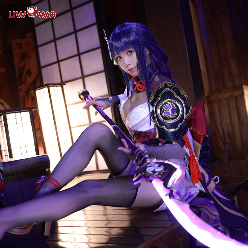 【Special Discount】【In Stock】Uwowo Game Genshin Impact Inazuma Baal Raiden Shogun Cosplay Costume