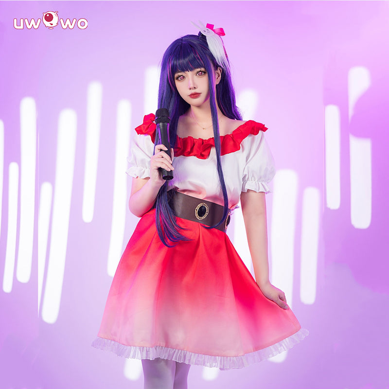 【In Stock 】Uwowo Collab Series: Anime Oshi no Ko Cosplay Hoshino Ai Casual Dress