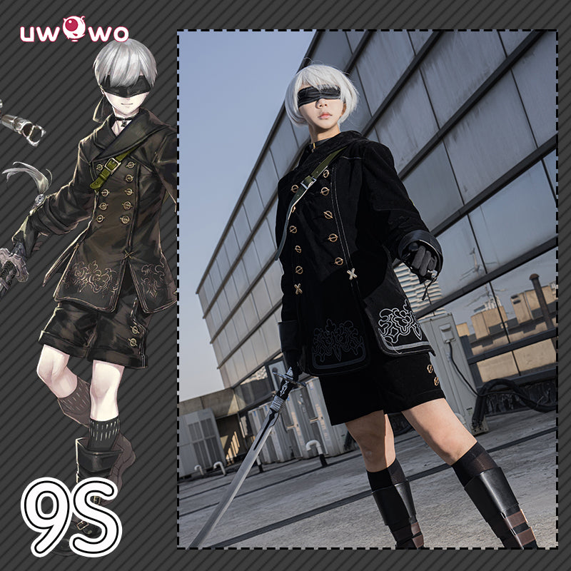 Uwowo Collab Series Nier Automata Cosplay Costume Yorha 9S No.9 Type S Outfit