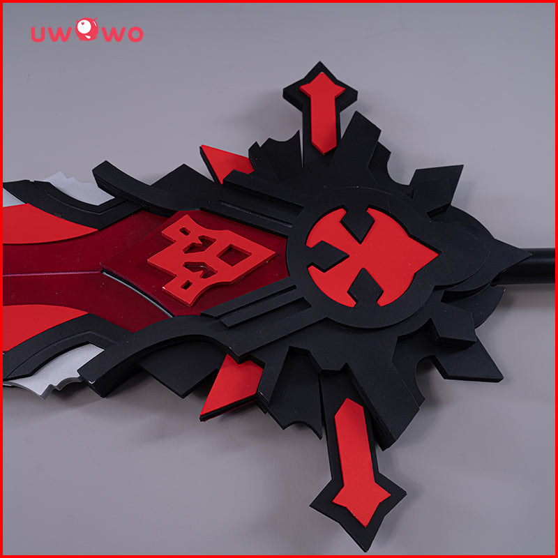 【In Stock】Uwowo Game Genshin Impact Diluc Weapons Wolf's Gravestone Cosplay Props Claymores Props